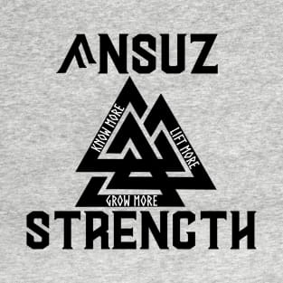 AS Valknut Black T-Shirt